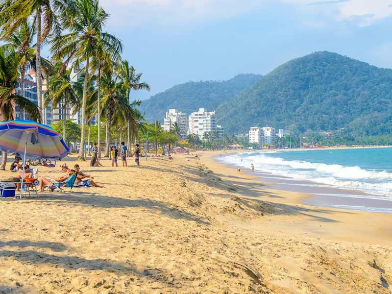 Ap Na Avenida Da Praia Caraguatatuba Exterior photo